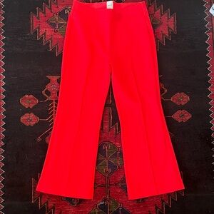 Maeve Margot Bright Red Retro Pants